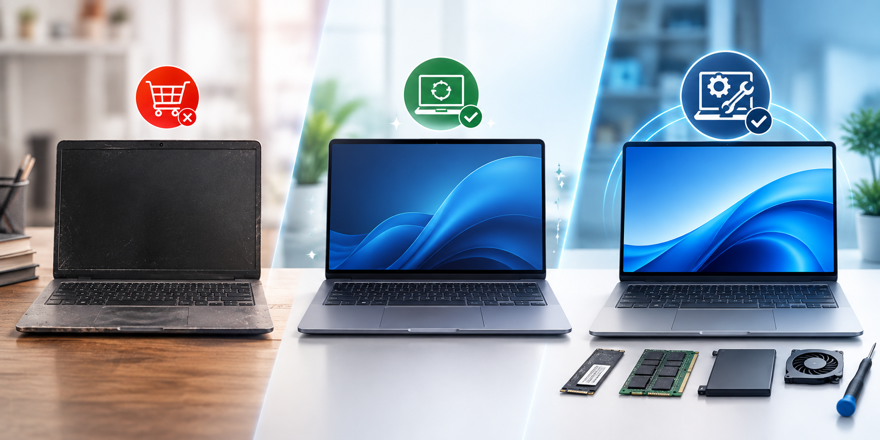 Refurbished vs Second-Hand vs Re-Engineered