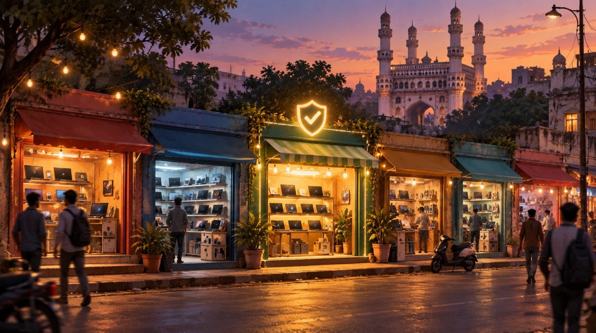 Searching for second hand laptop shops in Hyderabad? Here's what to check for quality, warranty and pricing before you buy from any local shop.